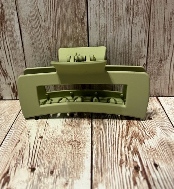 Olive Hair Clip