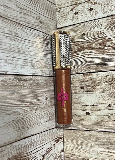 Liquid Lipstick Shimmering Dark Caramel # 55