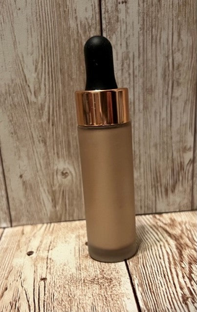 The Lightest Gold Highlighting Drops