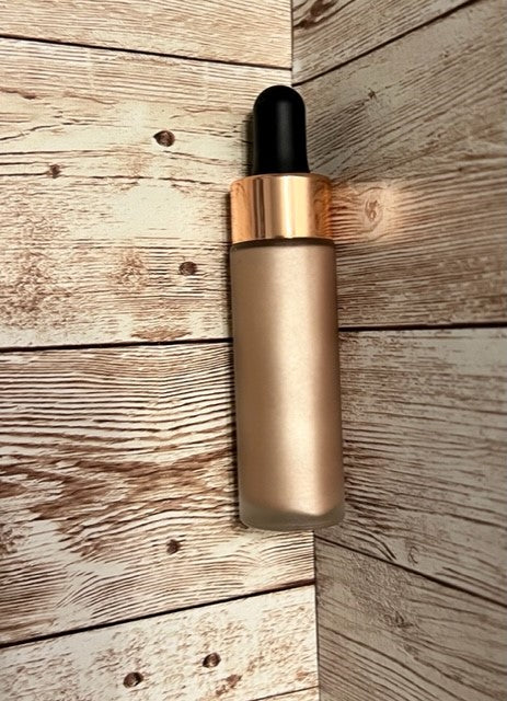 The Lightest Gold Highlighting Drops