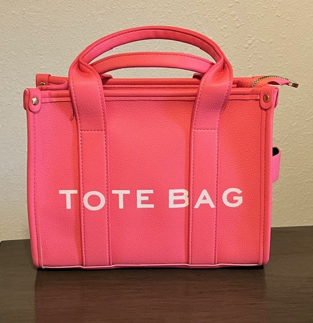 Hot Pink Medium Tote Bag