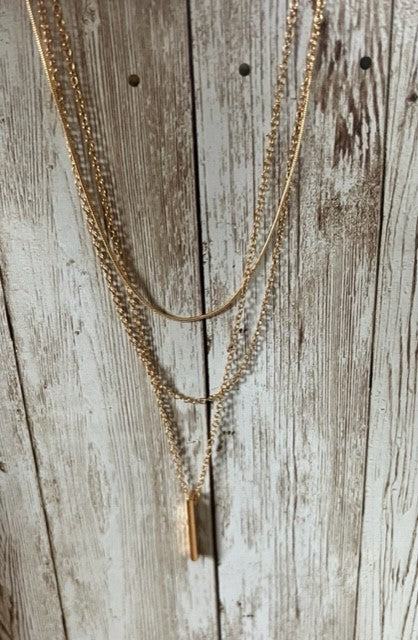 Tri Layered Necklace
