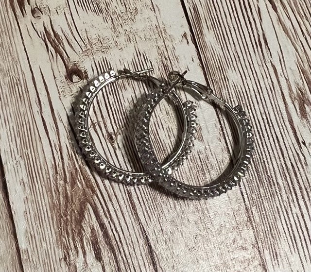 Cubic Zirconia Hoops