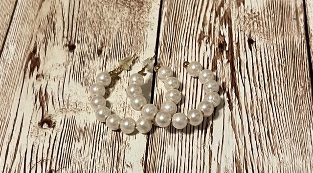 Full Pearl Hoops