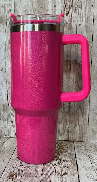 Dark Pink 40 oz Tumbler