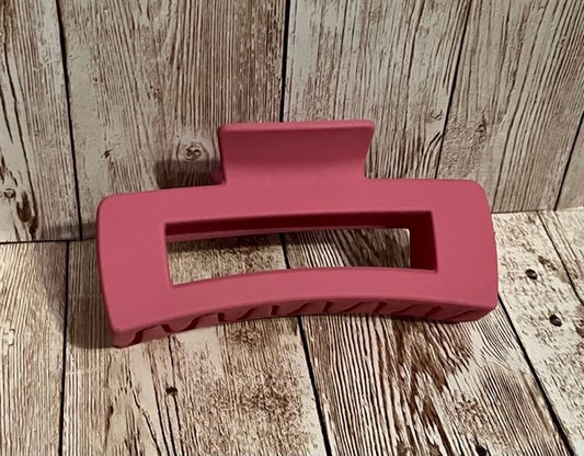 Rose Pink Hair Clip