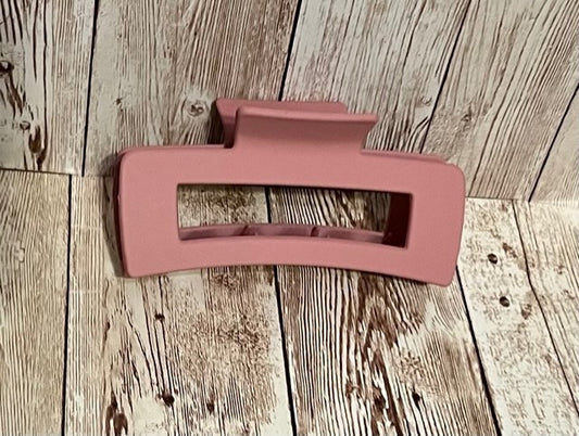Dusty Rose Hair Clip